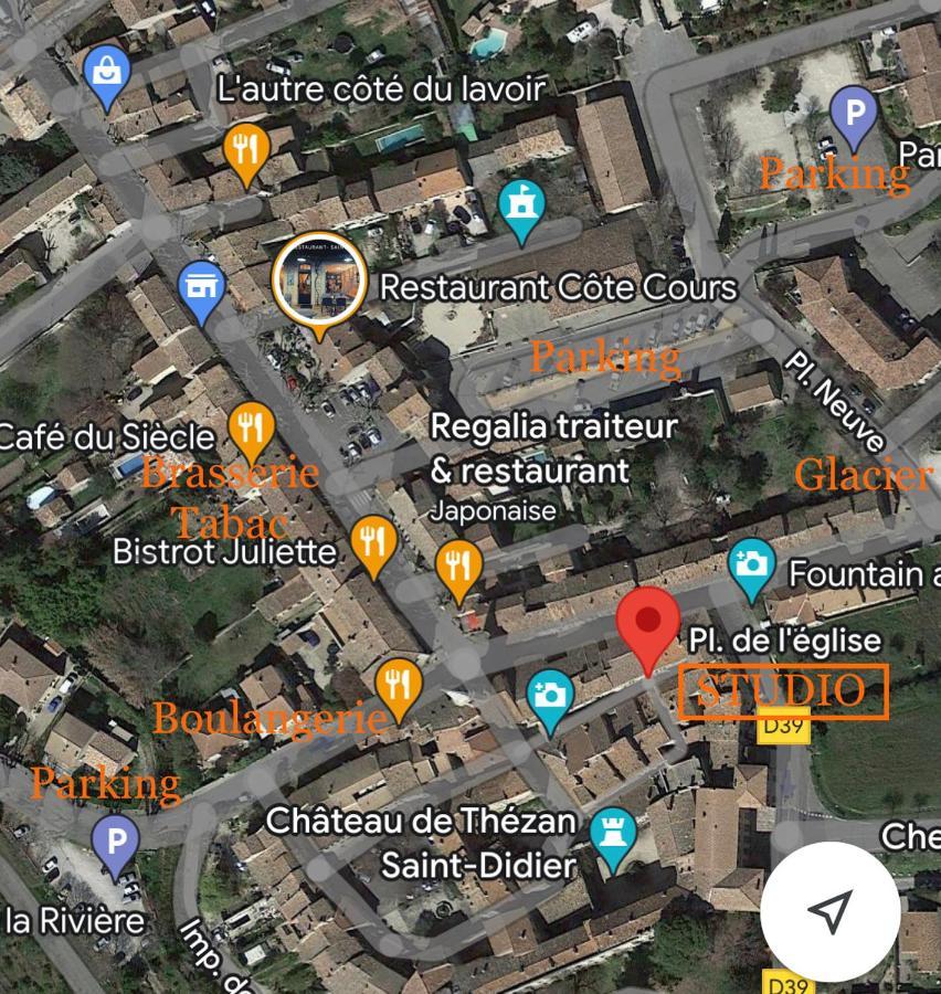 Le Studio En Provence Saint Didier  Exteriér fotografie